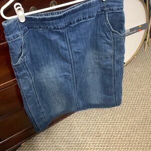 Denim skirt